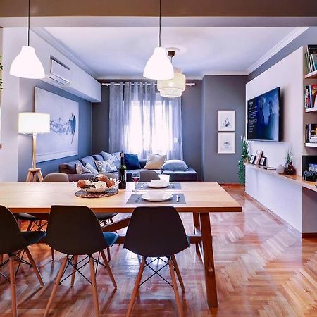 Victoria 5star / 5BR BigApt / Sauna / 2min to metro Atenas Exterior foto