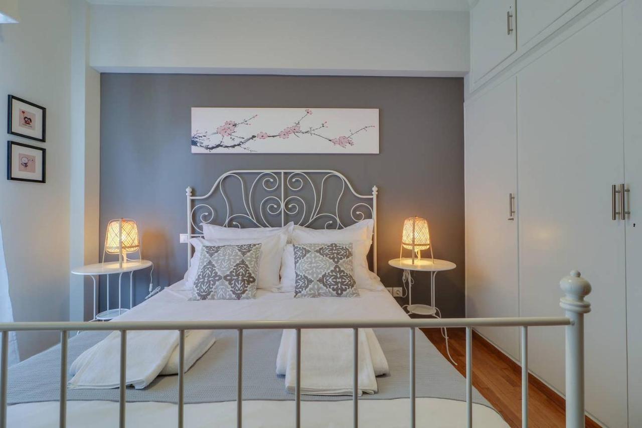 Victoria 5star / 5BR BigApt / Sauna / 2min to metro Atenas Exterior foto
