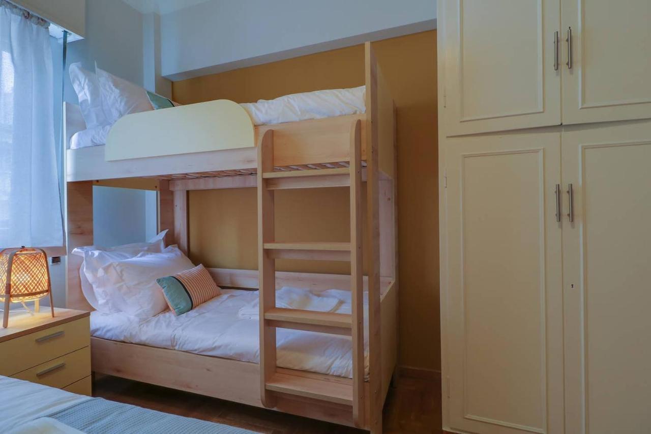 Victoria 5star / 5BR BigApt / Sauna / 2min to metro Atenas Exterior foto
