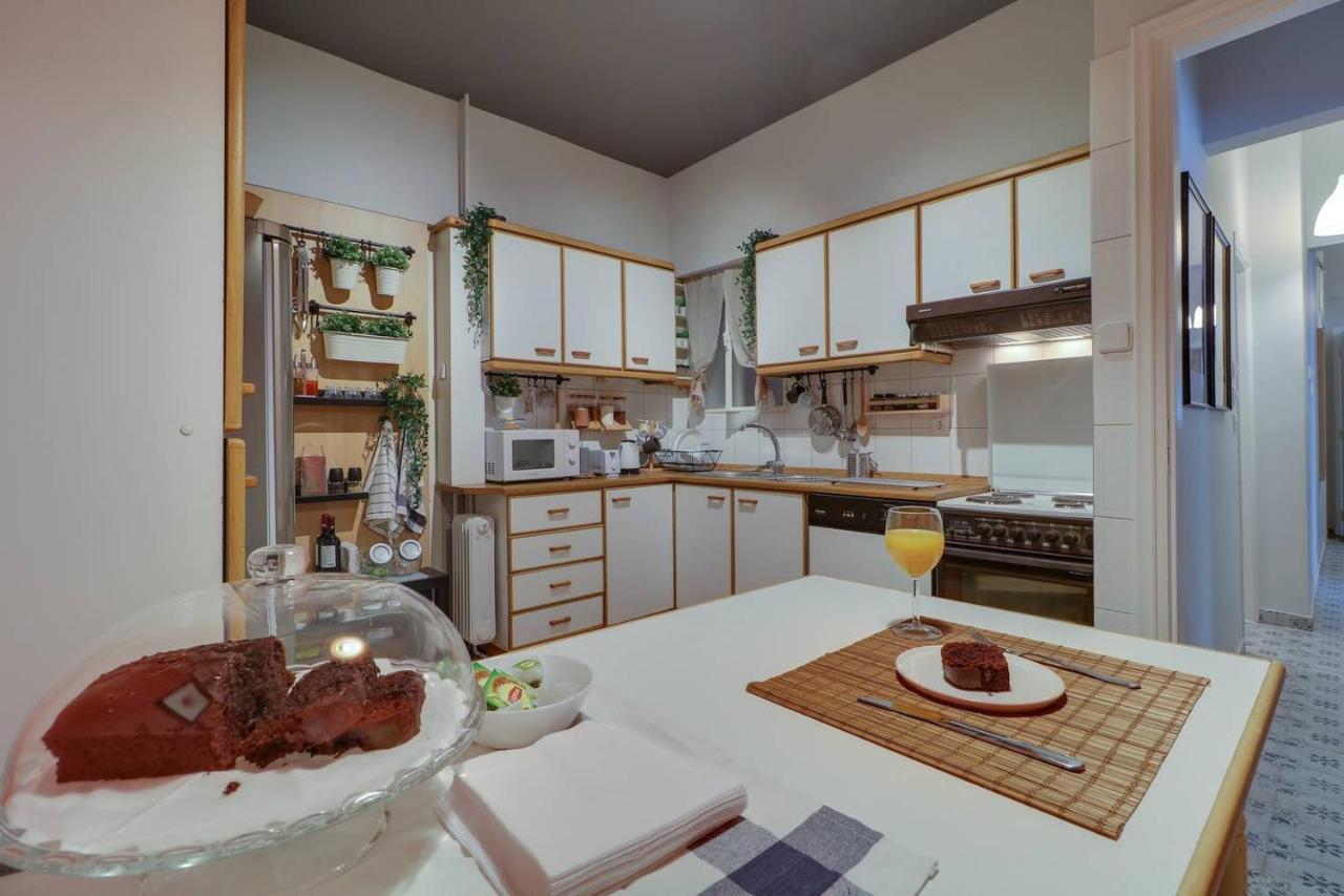 Victoria 5star / 5BR BigApt / Sauna / 2min to metro Atenas Exterior foto