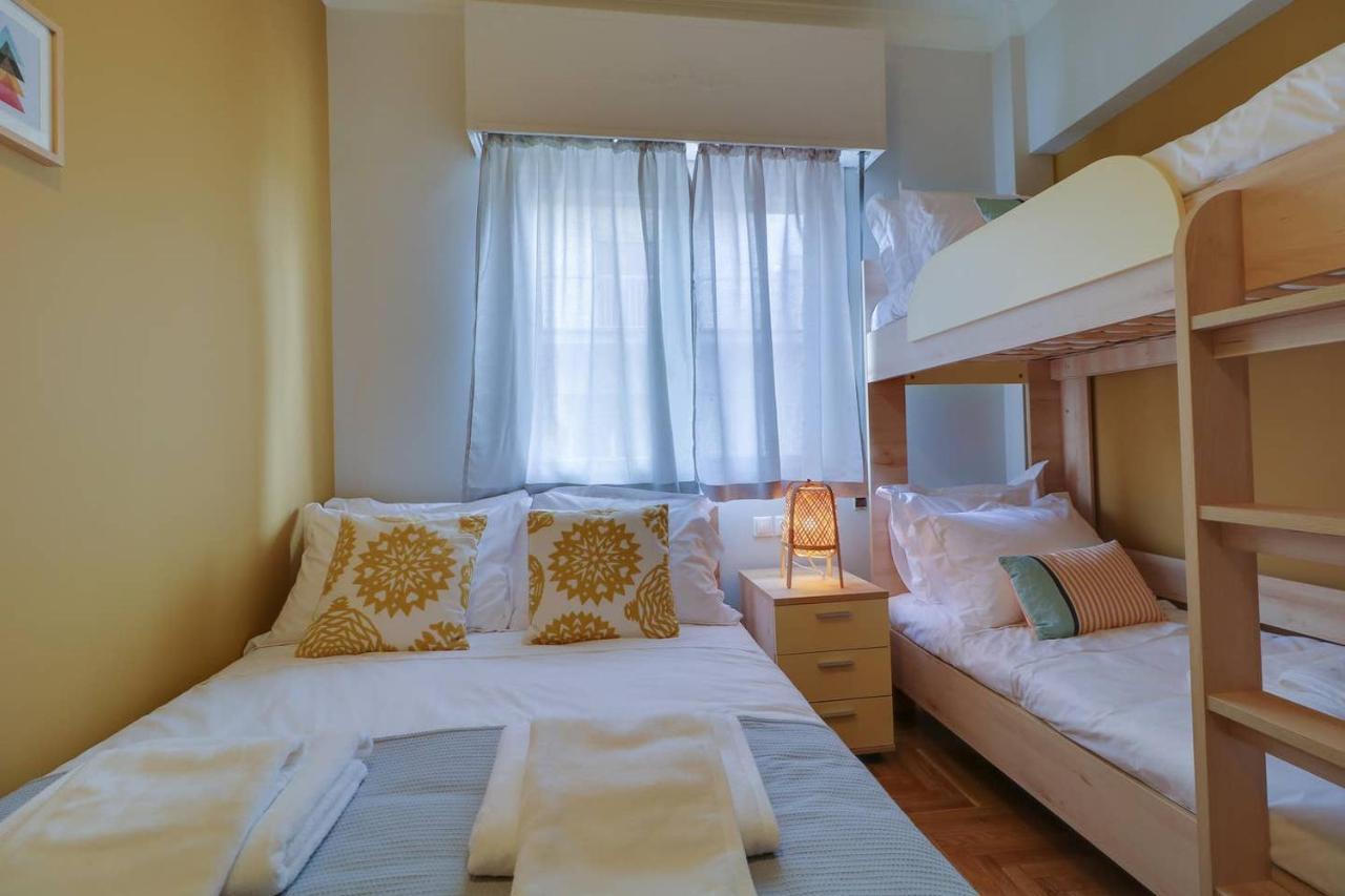Victoria 5star / 5BR BigApt / Sauna / 2min to metro Atenas Exterior foto